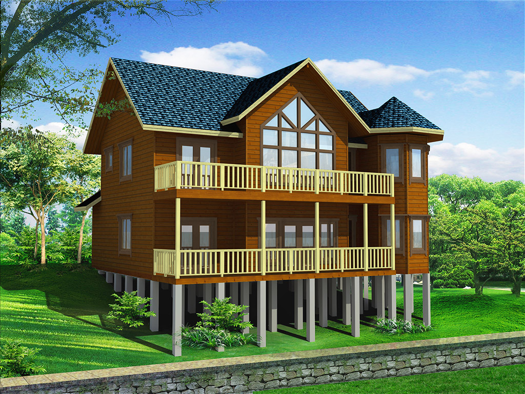 木屋別墅室內(nèi)環(huán)境調(diào)節(jié)作用有哪些？